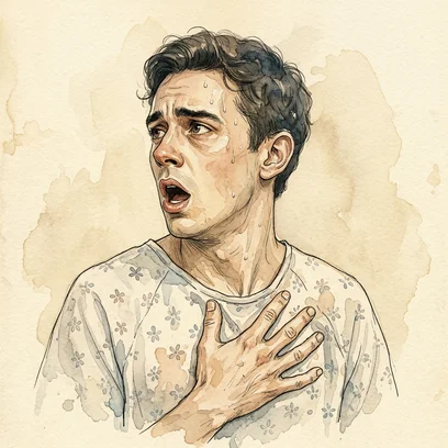 Collapsing Callum — NCLEX story mnemonic character for Tension Pneumothorax & Chest Tubes: Tracheal Deviation and the Water Seal