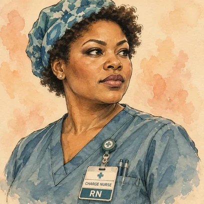 Delegating Deb — NCLEX story mnemonic character for Delegation, Assignment & Scope of Practice