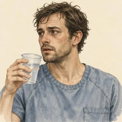 Dry Dwayne — NCLEX story mnemonic character for Diabetes Insipidus