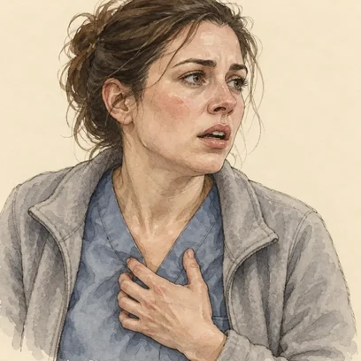 Embolic Emma — NCLEX story mnemonic character for Pulmonary Embolism
