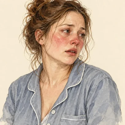 Feverish Fiona — NCLEX story mnemonic character for Postpartum Infection & Mastitis
