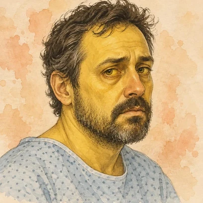 Hepatitis Hugo — NCLEX story mnemonic character for Viral Hepatitis A, B & C