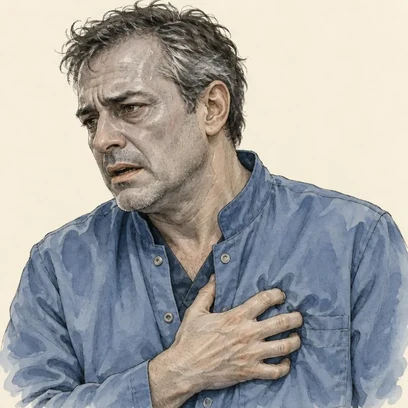 Infarcting Ivan — NCLEX story mnemonic character for Myocardial Infarction