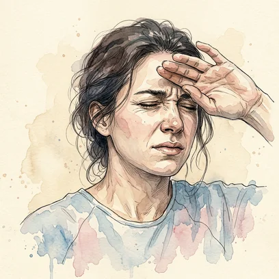 Meningitis Mia — NCLEX story mnemonic character for Bacterial Meningitis: Stiff Neck, Droplet Precautions & Rapid Antibiotics