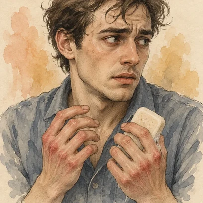 Obsessive Owen — NCLEX story mnemonic character for OCD: Obsessions, Compulsions & Anxiety Relief