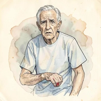 Pressure Ulrich — NCLEX story mnemonic character for Pressure Injury Staging: Redness That Blanches and Wounds You Never Massage