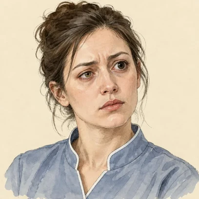 Pressured Priya — NCLEX story mnemonic character for Increased Intracranial Pressure