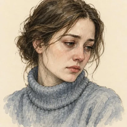 Sinking Sadie — NCLEX story mnemonic character for Major Depression & Suicide Risk