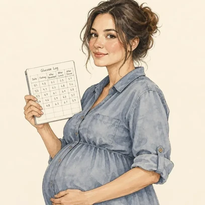 Sugary Selena — NCLEX story mnemonic character for Gestational Diabetes