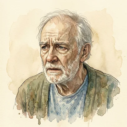 Sundowning Sid — NCLEX story mnemonic character for Alzheimer's Disease: Sundowning, Safety and Calm Redirection