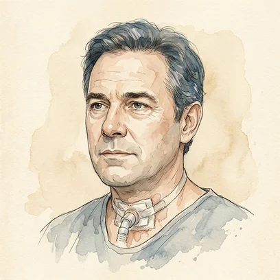 Trach Tomas — NCLEX story mnemonic character for Tracheostomy & Suctioning Safety: Oxygenate First, Suction Out Only