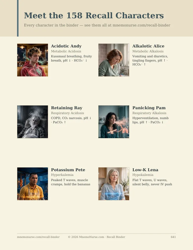 Meet the 158 Recall Characters gallery page